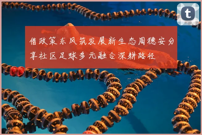 借政策东风筑发展新生态周穗安分享社区足球多元融合深耕路径